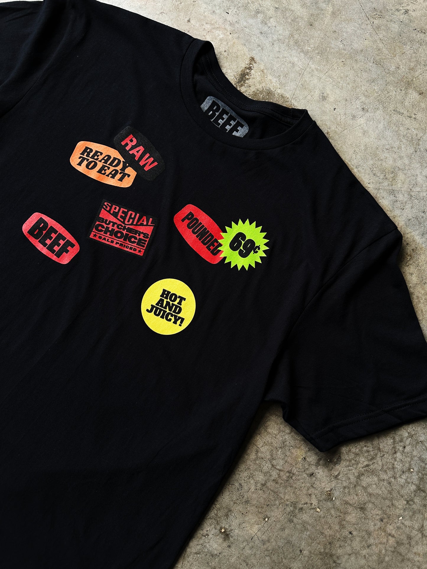 Sticker Tee - 40% OFF! BEEF FRIDAY CYBER SALE