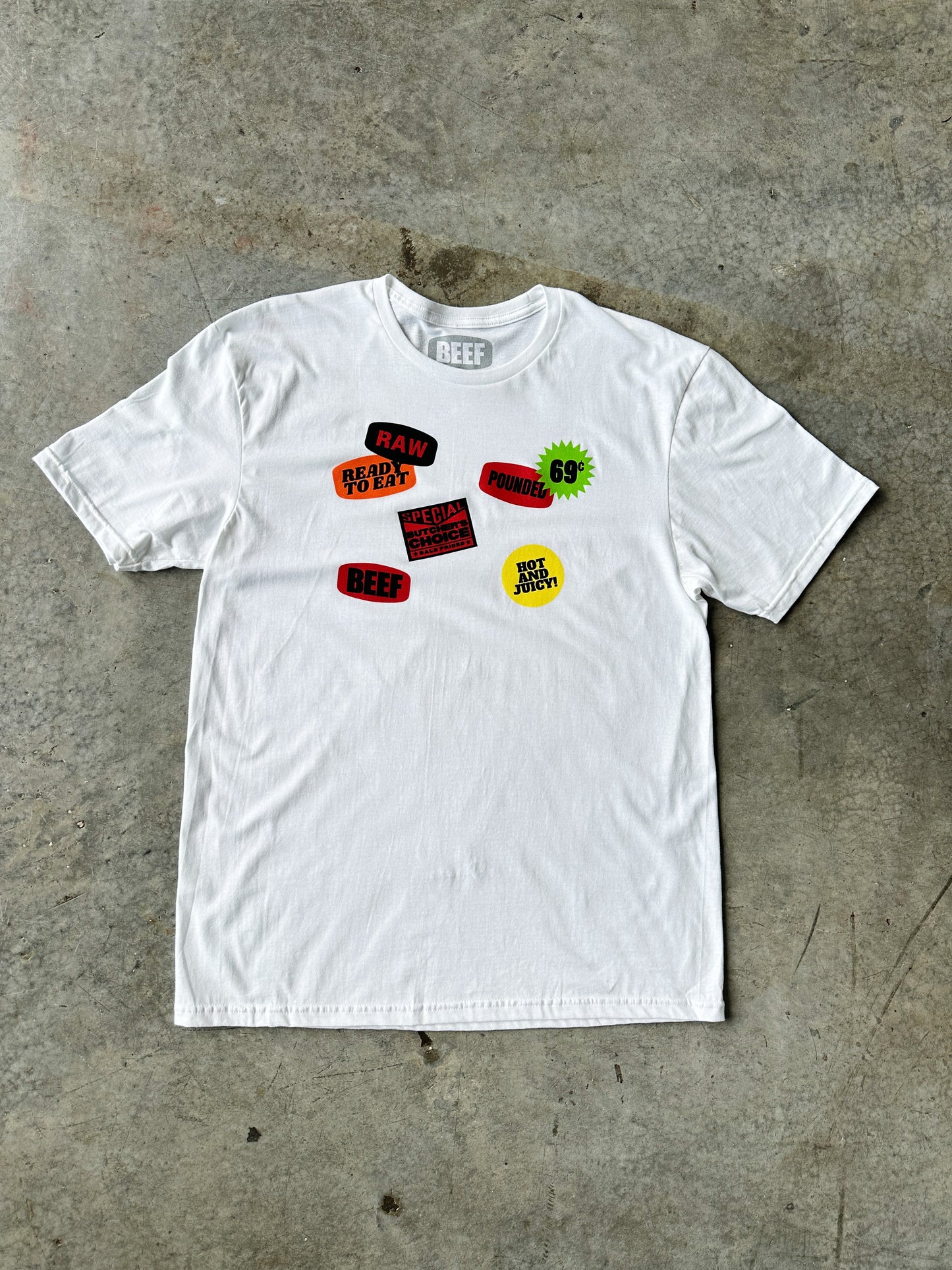 Sticker Tee - 40% OFF! BEEF FRIDAY CYBER SALE