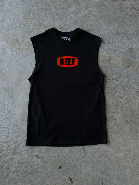 BEEF Logo Muscle Tee