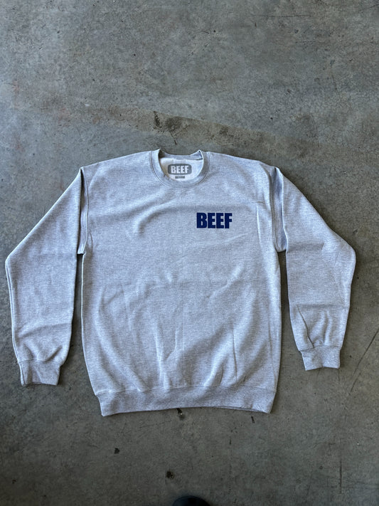 BEEF Logo Crewneck Sweatshirt - FLASH SALE 35% OFF