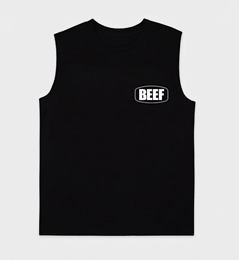 BEEF Logo Muscle Tee