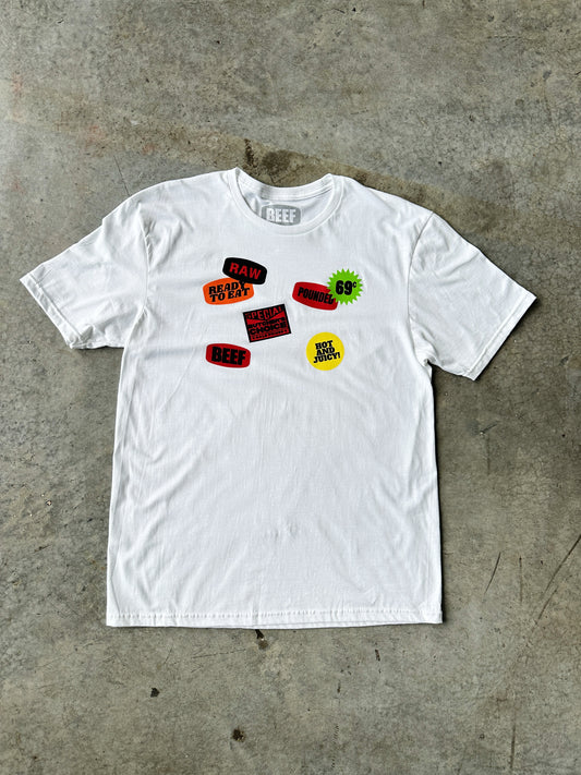 Sticker Tee - 40% OFF! BEEF FRIDAY CYBER SALE