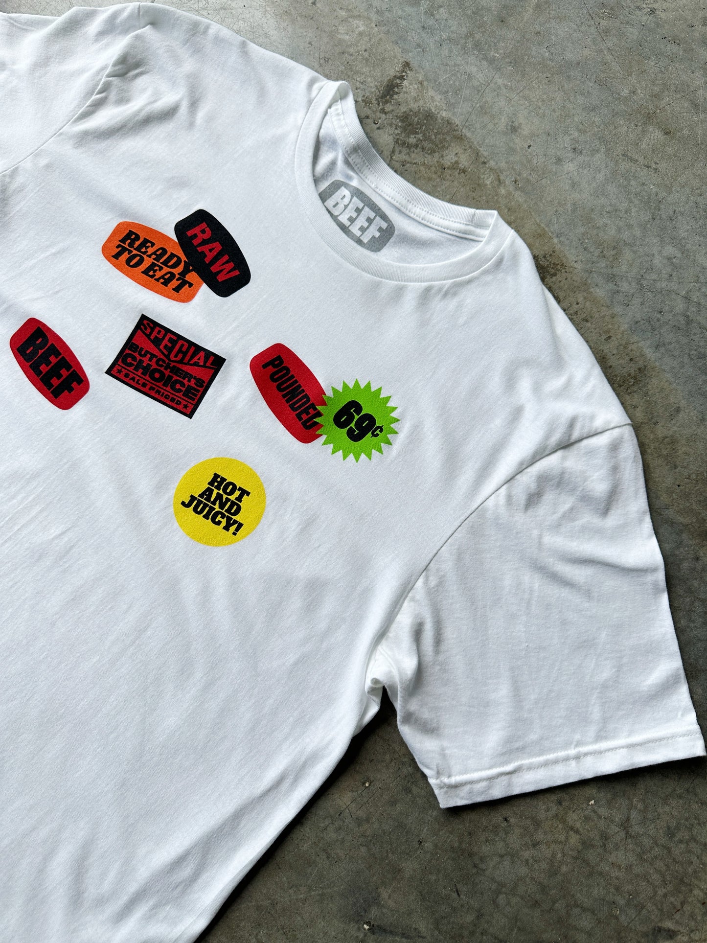 Sticker Tee - 40% OFF! BEEF FRIDAY CYBER SALE
